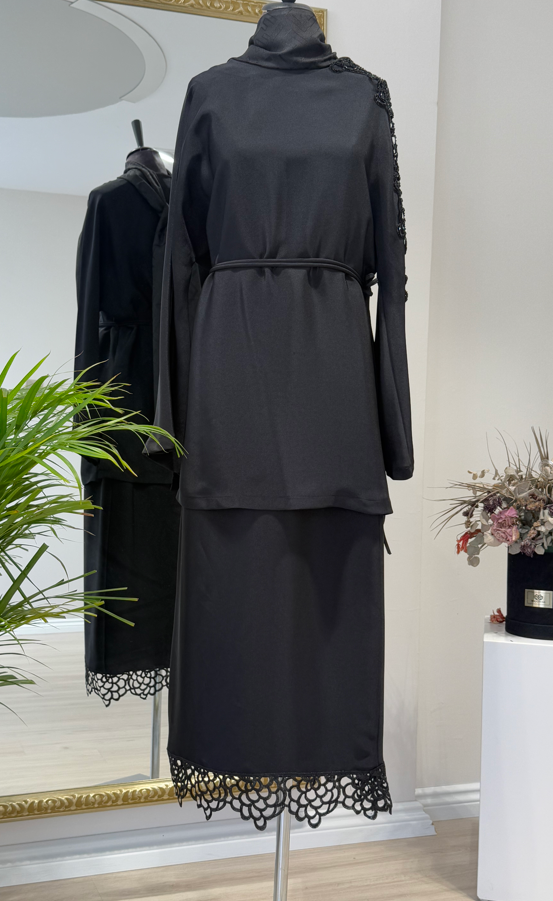 ETEK UCU GÜPÜR DANTELLİ ETEK