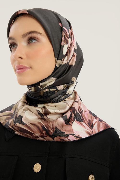 LAL TİVİL İPEK EŞARP