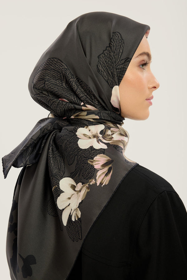 LAL TİVİL İPEK EŞARP