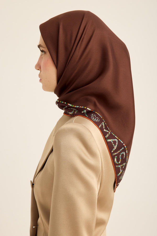 RUFİ TİVİL İPEK EŞARP