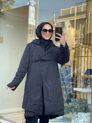 İÇ YELEKLİ YAĞMURLUK LU KAP