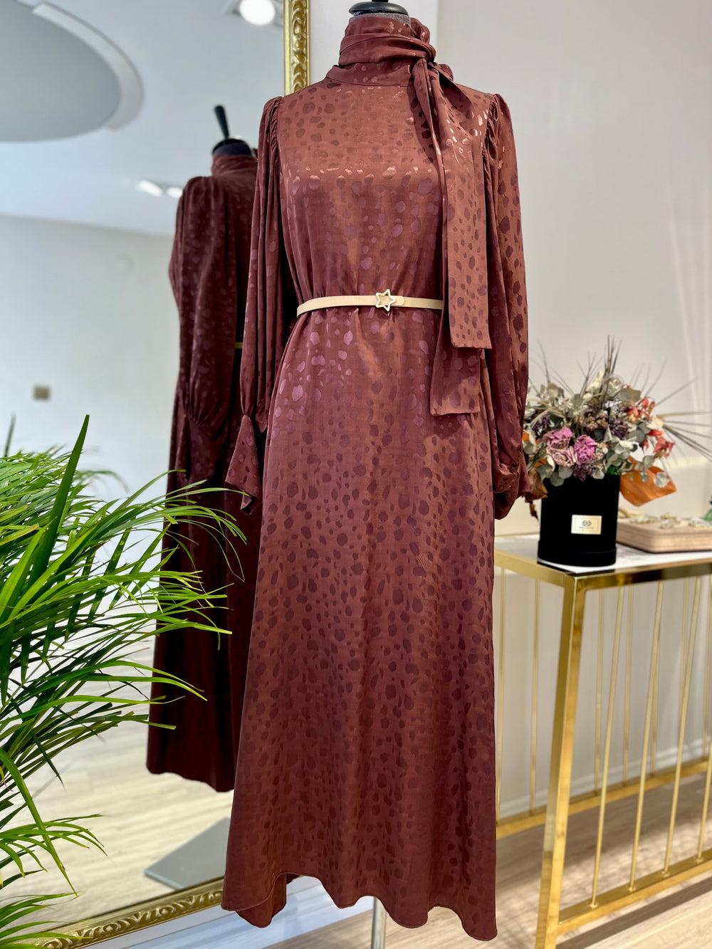 JAKAR VİSKON ELBİSE