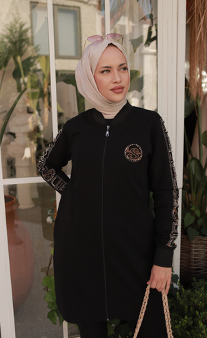 KOLLARI TAŞ DETAYLI TAKIM