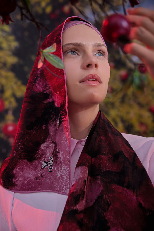 GELİNCİK KREP İPEK ŞAL