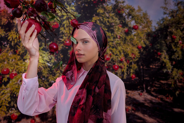 GELİNCİK KREP İPEK ŞAL