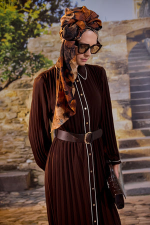 GELİNCİK KREP İPEK ŞAL