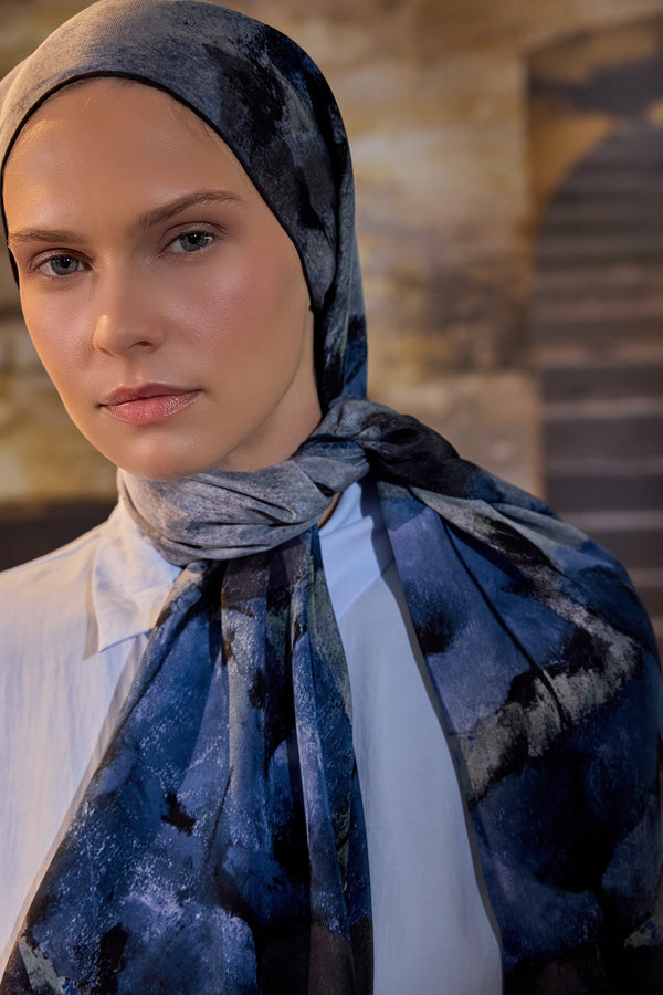 GELİNCİK KREP İPEK ŞAL