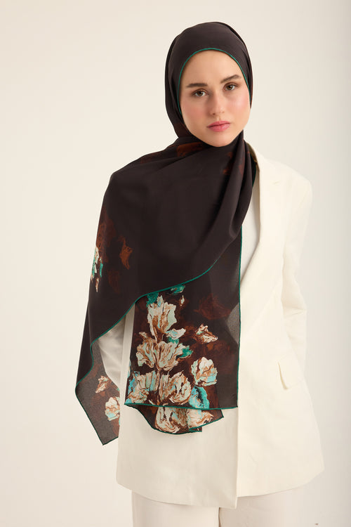 NEVBAHAR KREP İPEK ŞAL