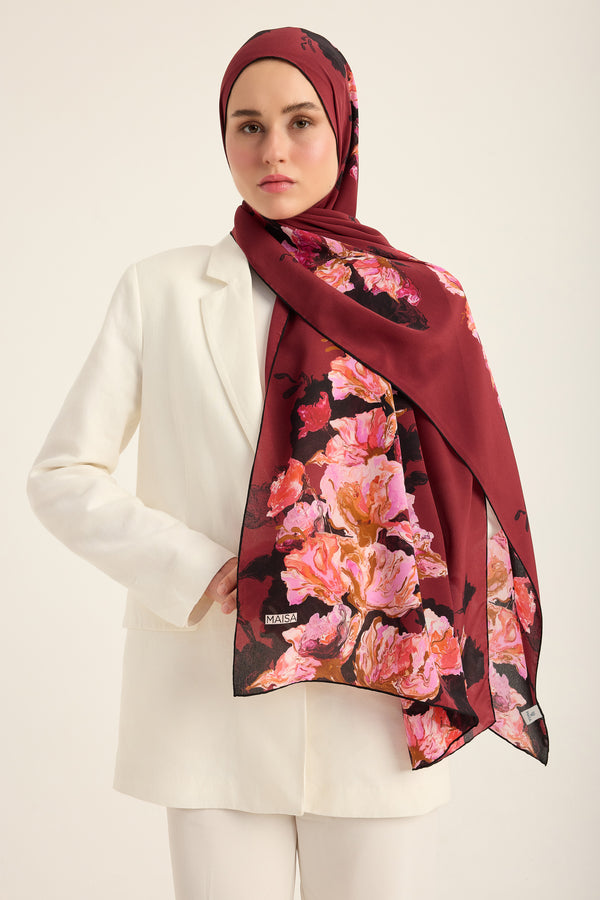 NEVBAHAR KREP İPEK ŞAL