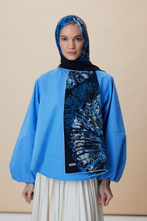 SAYRA KREP İPEK ŞAL 70*190 CM