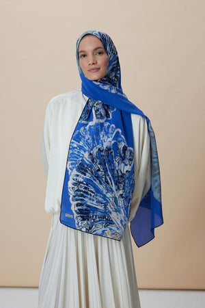 SAYRA KREP İPEK ŞAL 70*190 CM