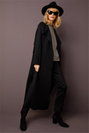 SCUBA ARKASI KEMERLİ CEKET