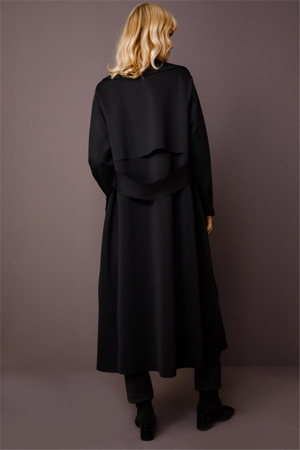 SCUBA ARKASI KEMERLİ CEKET