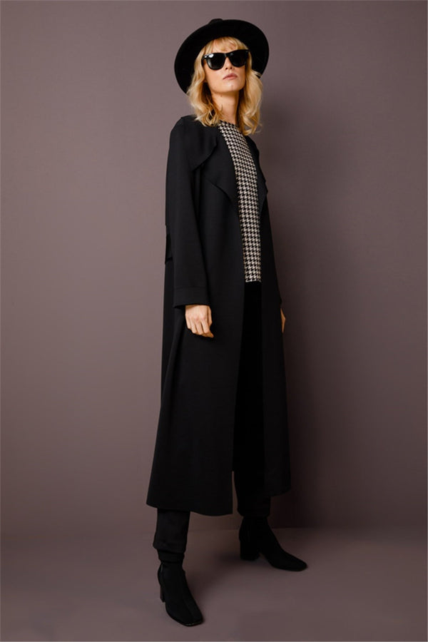 SCUBA ARKASI KEMERLİ CEKET