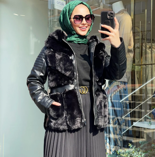 SUNİ DERİ KÜRK MONT