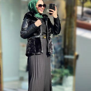 SUNİ DERİ KÜRK MONT